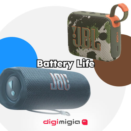 JBL Flip 6 vs Go 4 comparison