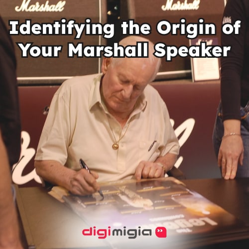 marshall speakers country of origin