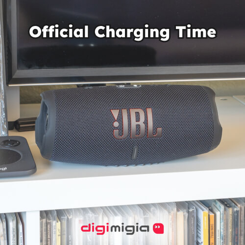 jbl charge 5 recharge time