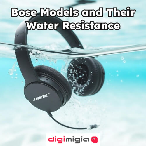 are bose headphones waterproof