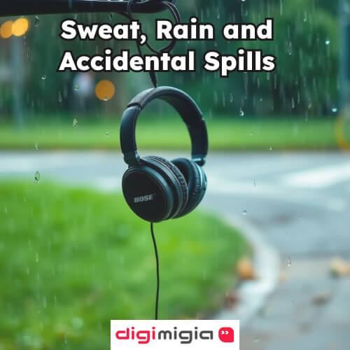 can bose headphones get wet